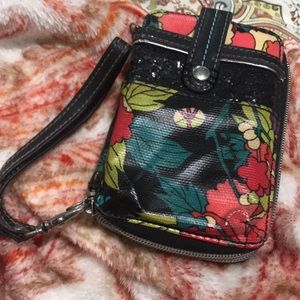 Sakroots phon holder and wallet